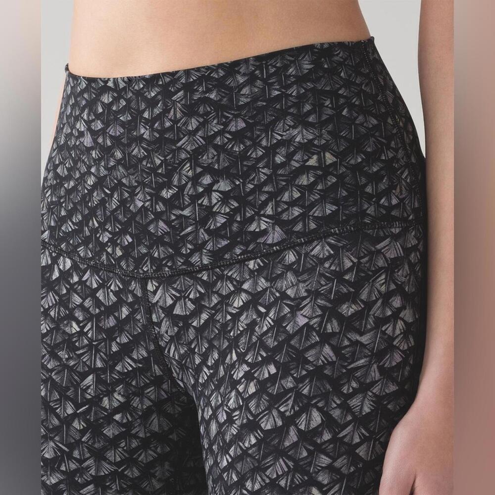 1 Lululemon Wunder Under Pant (Hi-Rise) (Nulux) Iridescent Multi Black - Picture 2 of 9